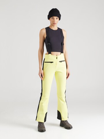 ICEPEAK Regular Sports trousers 'ELLSWORTH' in Yellow: front