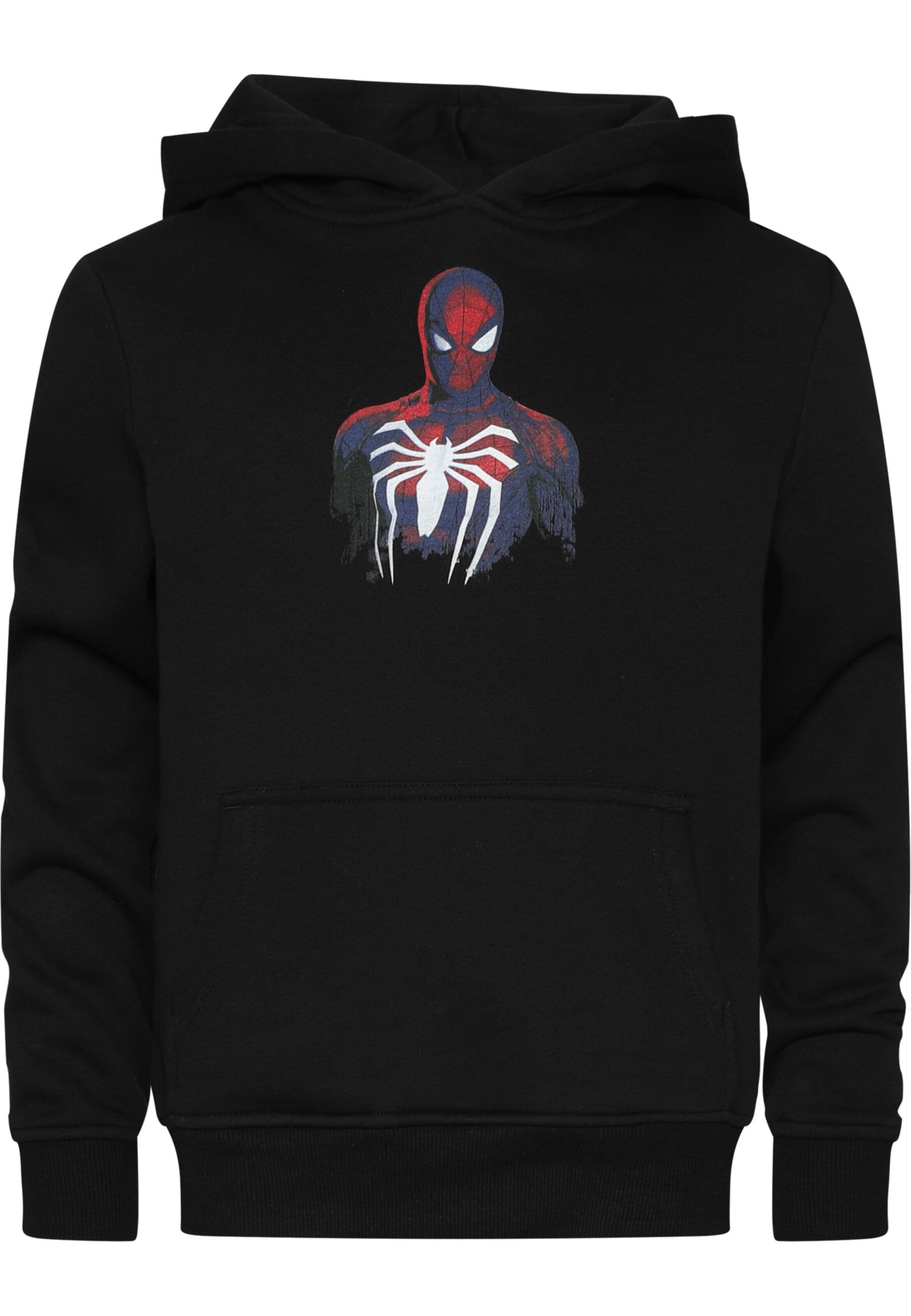 Mister Tee Set 'Spiderman Marvel' in Zwart