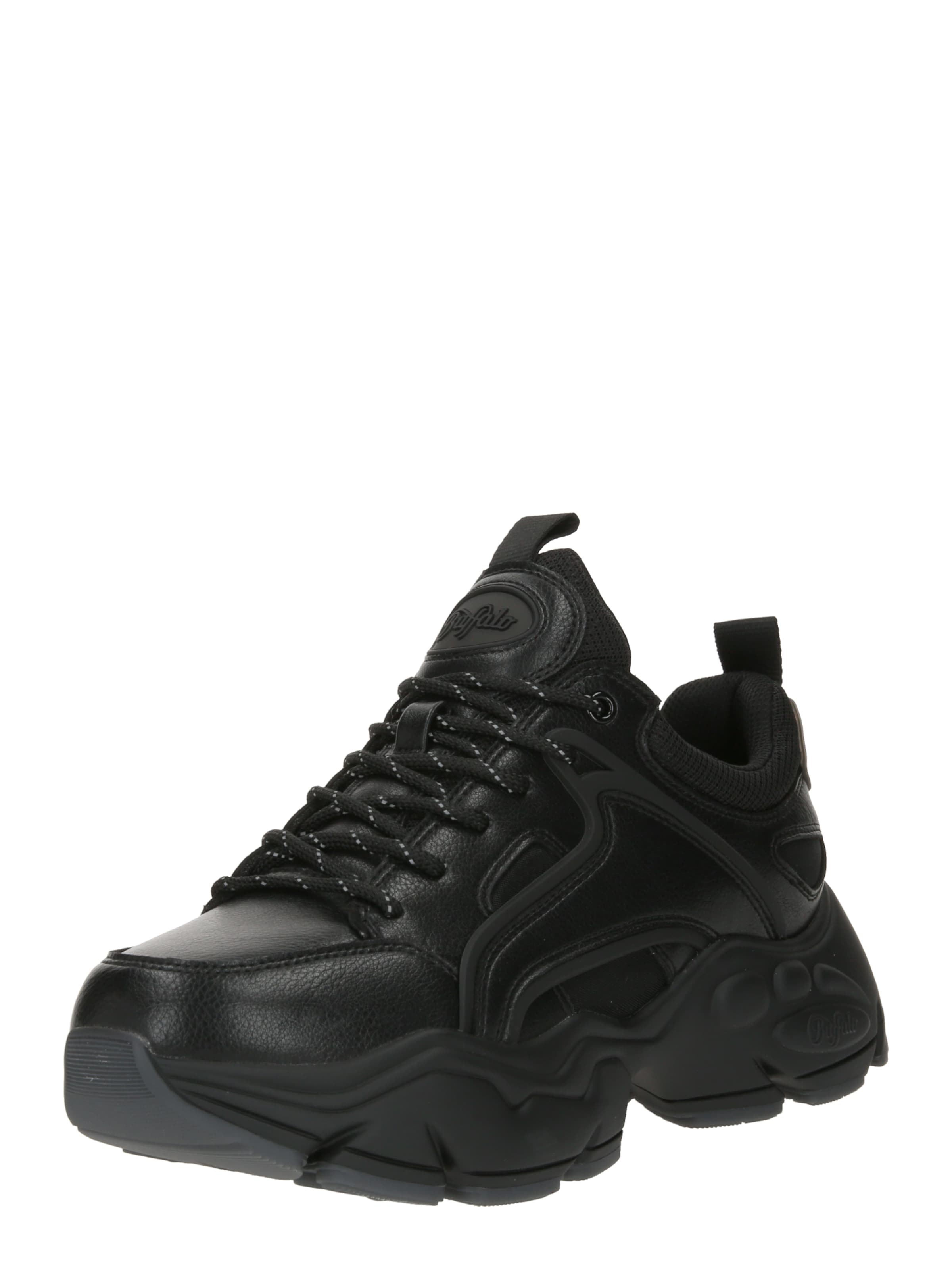 BUFFALO Sneaker 'Binary' in Schwarz: Vorderseite