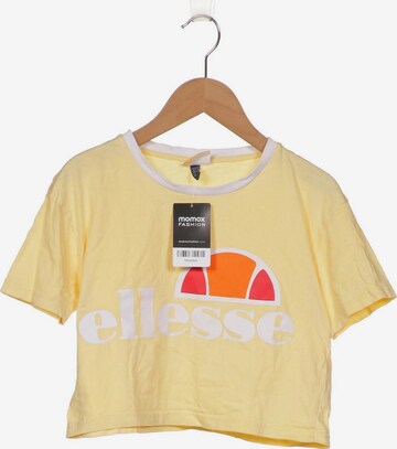 ELLESSE Top & Shirt in XXS in Yellow: front