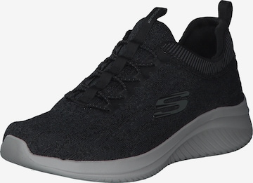 SKECHERS Sneakers laag 'Ultra Flex' in Zwart: voorkant