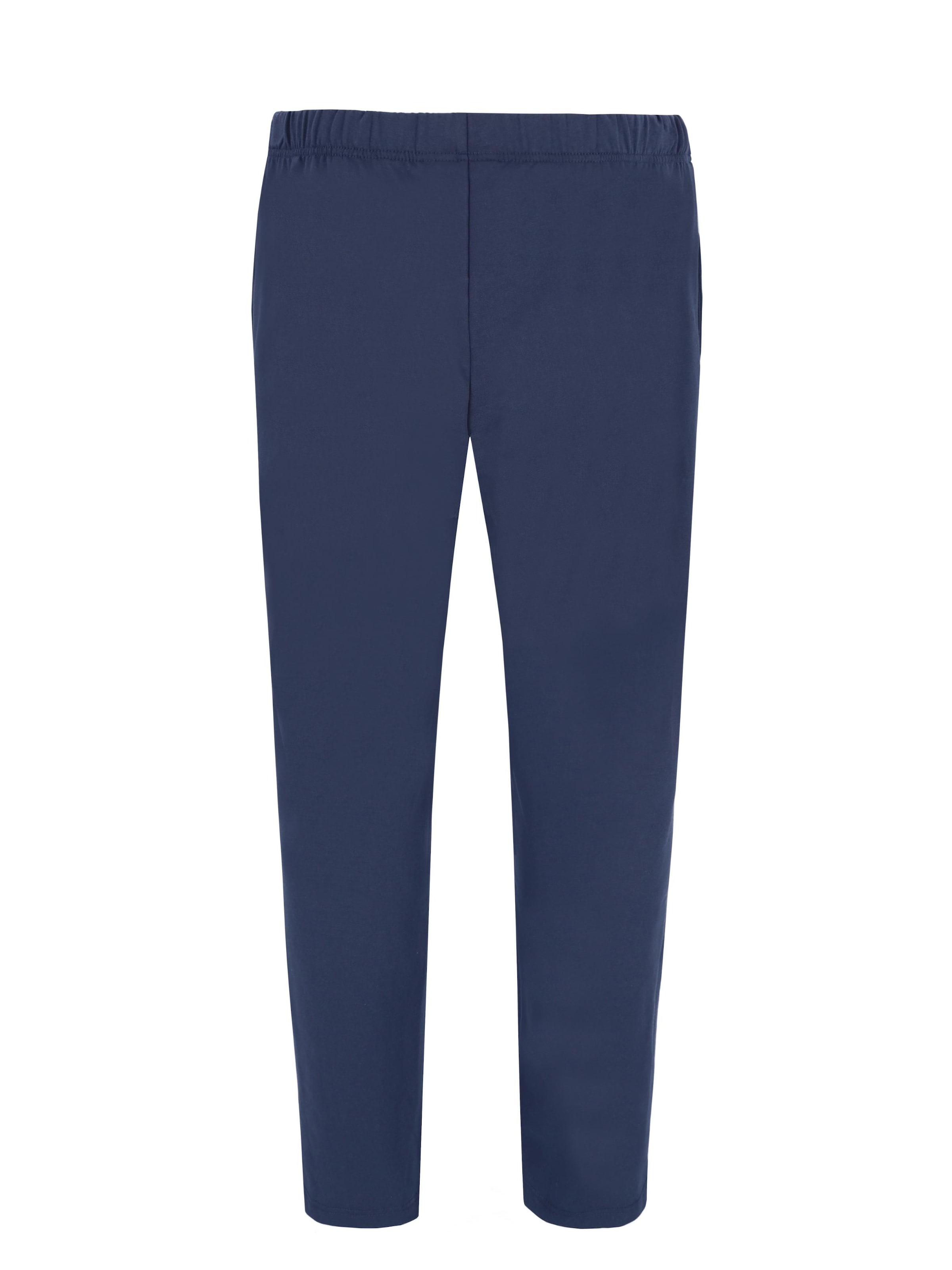 HAJO Regular Pleated Pants in Blue