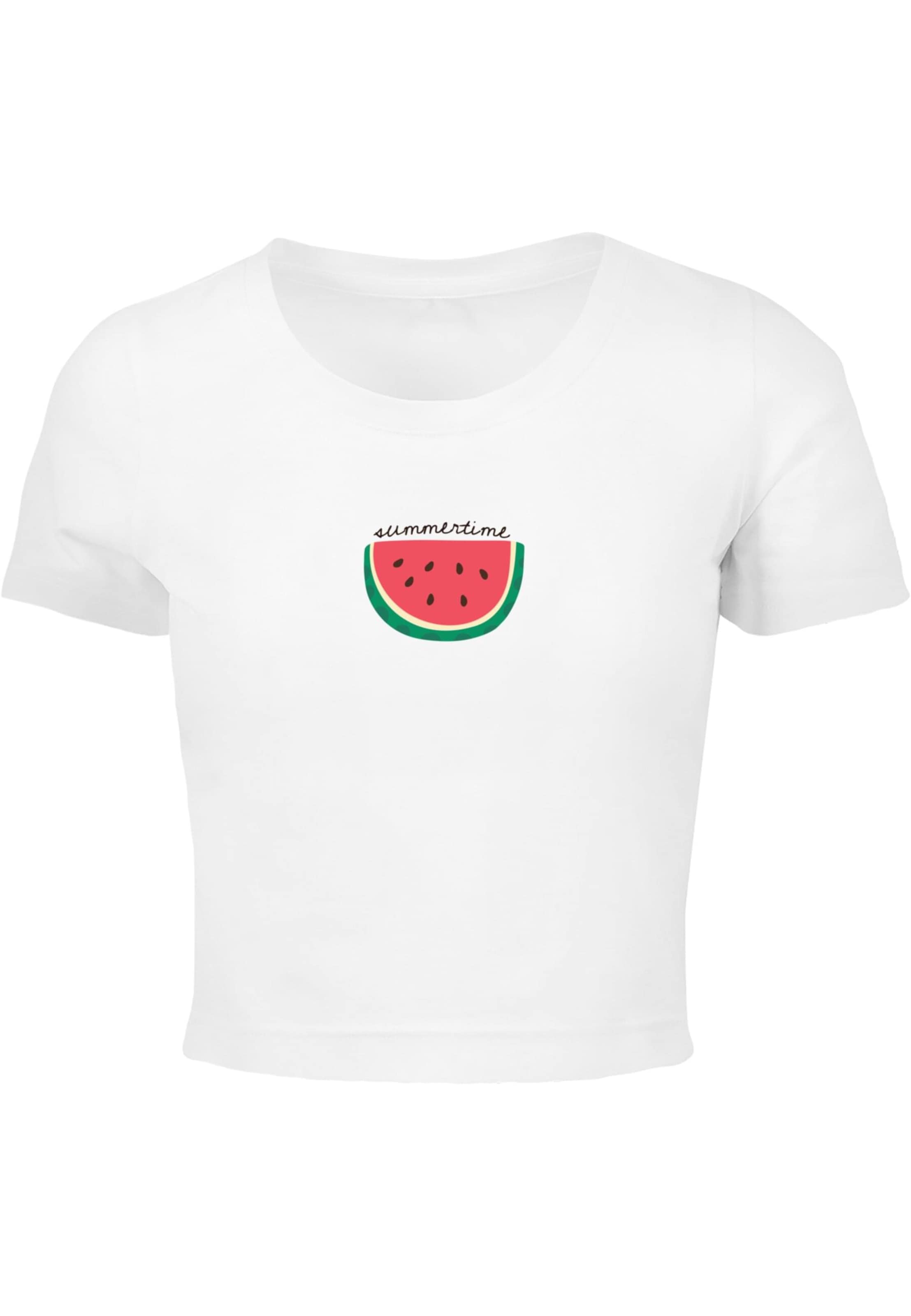 Maglietta 'Summer - Summertime' in L Merchcode di colore giada / granatina / nero / bianco, Visualizzazione prodotti