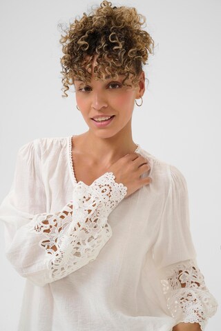 Cream Bluse 'CRTina' i hvid
