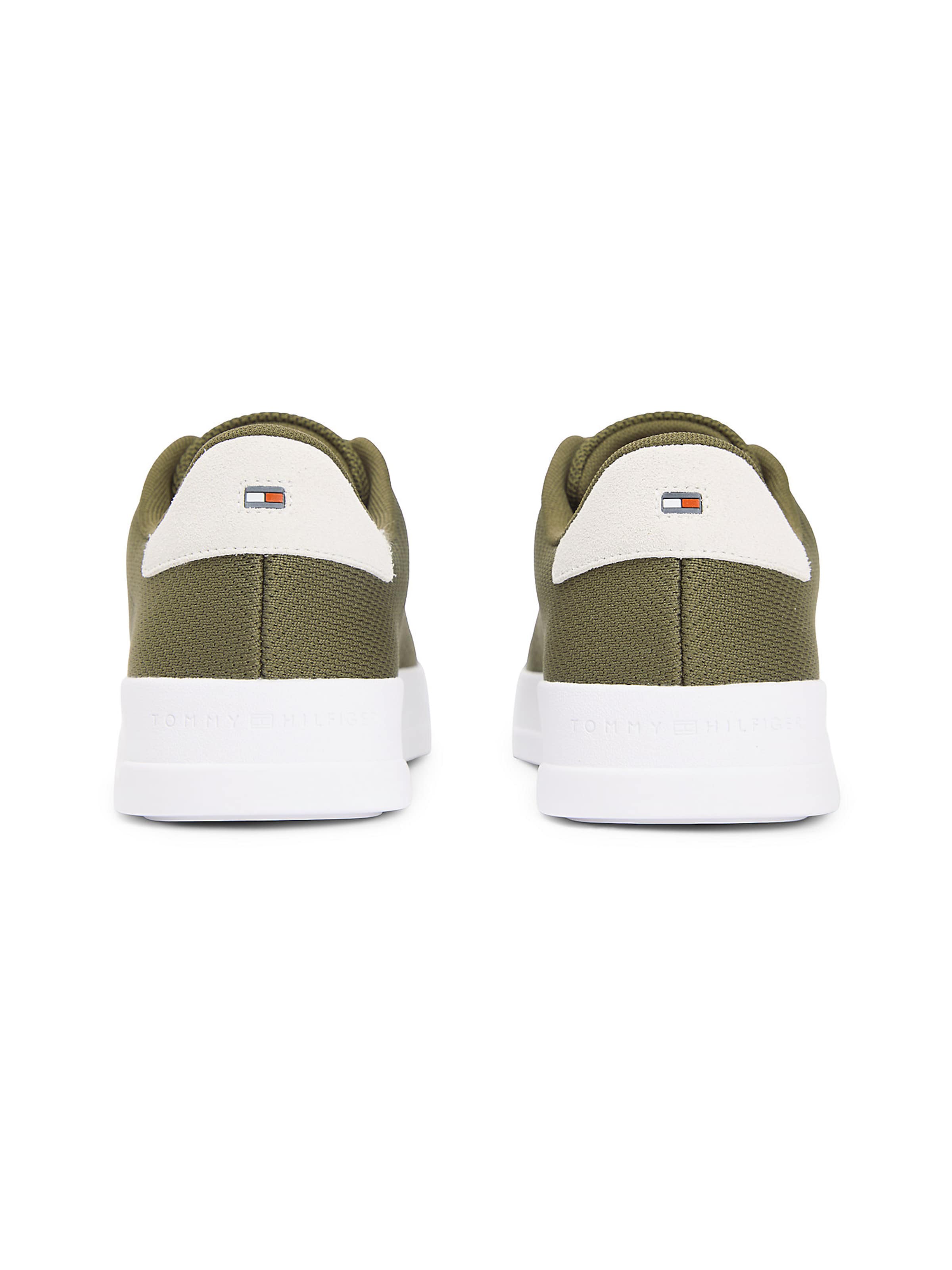 TOMMY HILFIGER Sneaker 'Court' in Grün