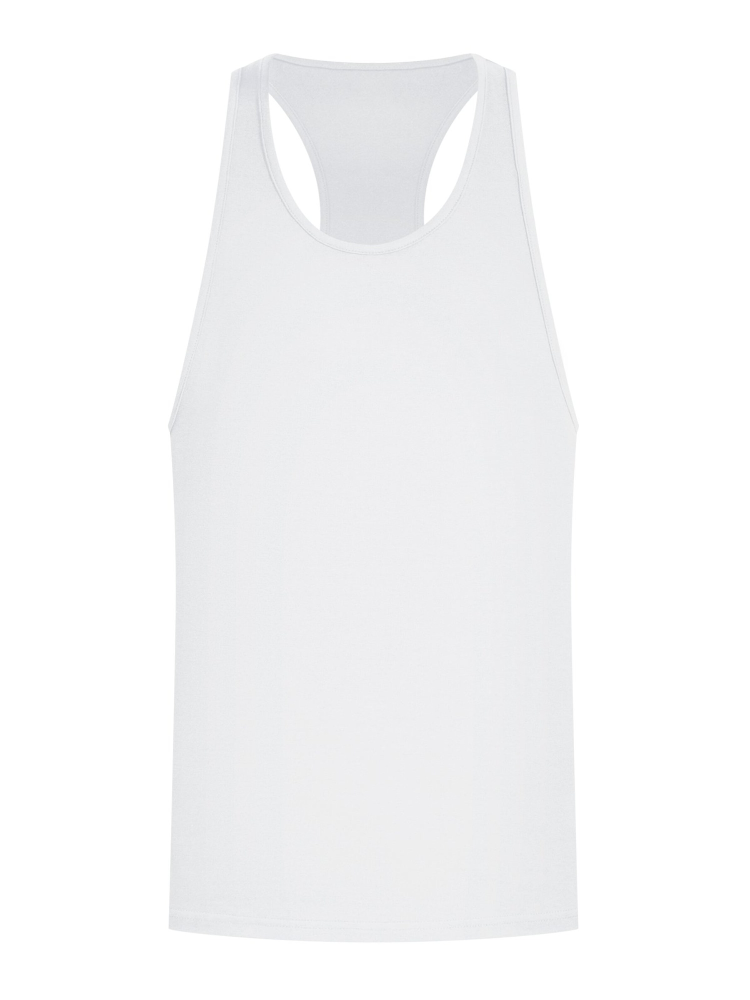 T-Shirt ' Florian ' Smilodox en blanc : devant