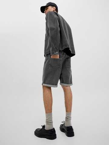 juoda JACK & JONES Standartinis Džinsai 'JJIRick JJOriginal'