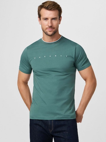 T-Shirt Hackett London en vert : devant