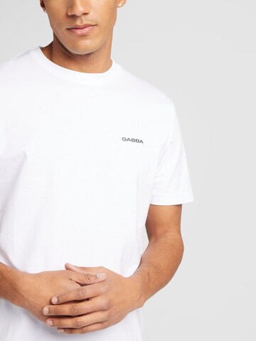 T-Shirt 'Dune' GABBA en blanc
