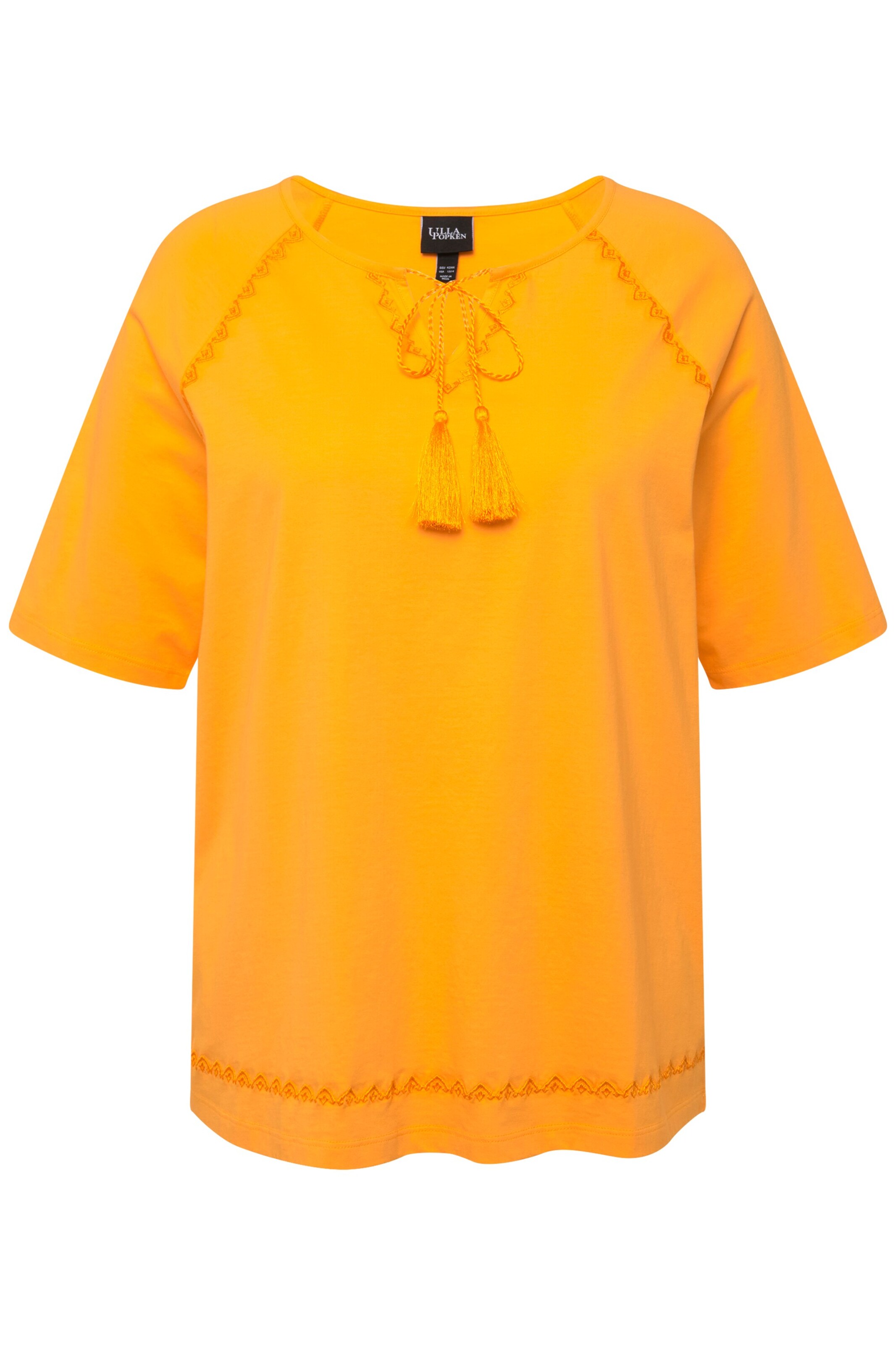 Ulla Popken Bluse in Orange: Vorderseite