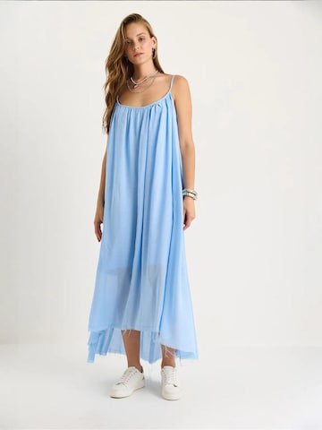 Bianco Lucci Kleid in Blau