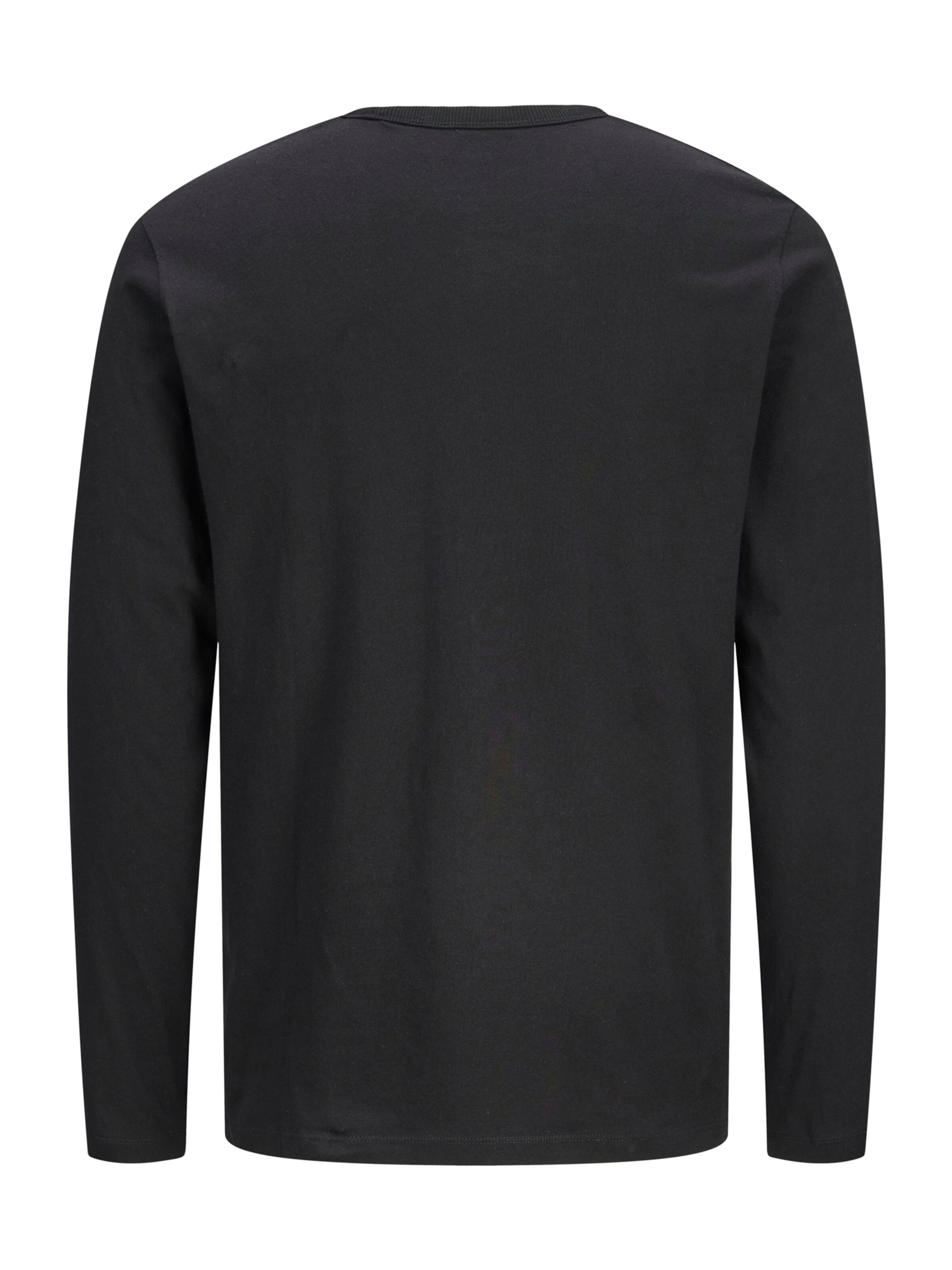 Jack & Jones Plus Shirt 'JJCOLLEGE' in Black