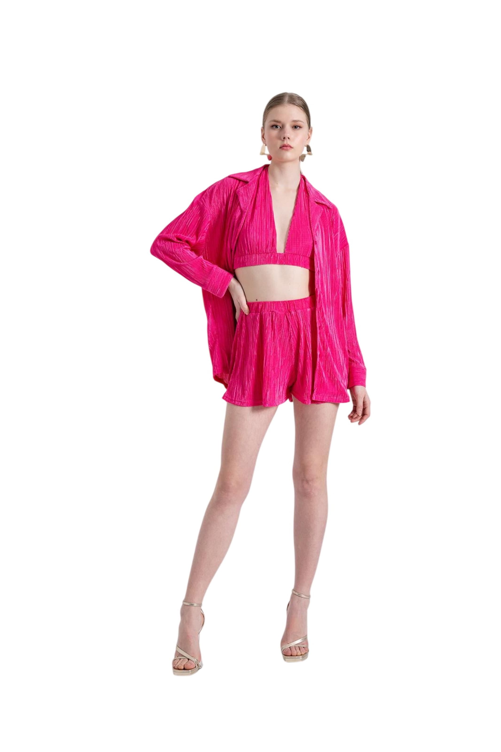 HOLLY LOLLY Blouse in Roze