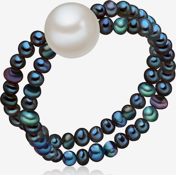 Valero Pearls Ring in Blue: front