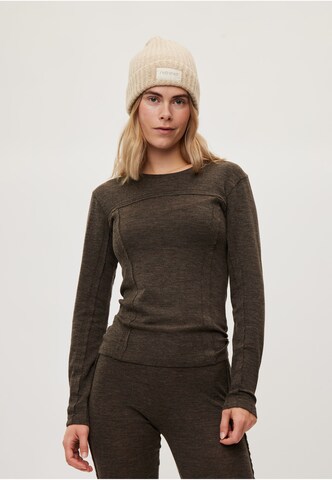 T-shirt 'Haze' rethinkit studios en marron : devant