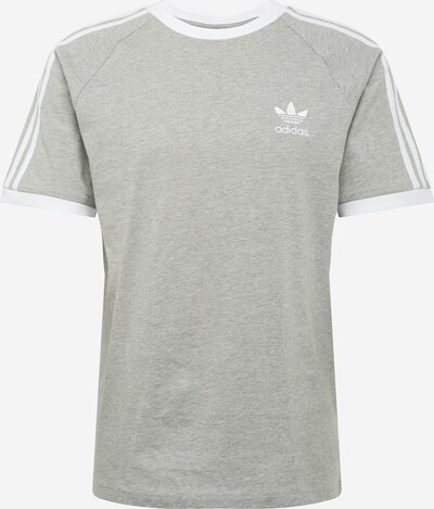 ADIDAS ORIGINALS T-Shirt in graumeliert / weiß, Produktansicht