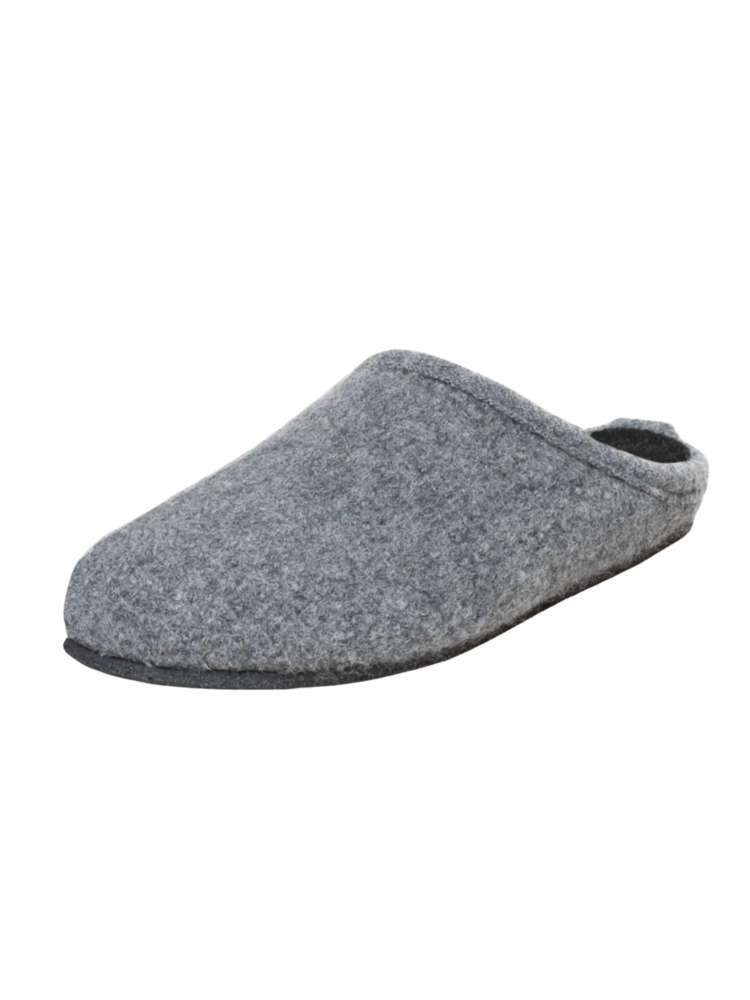 Gottstein Hausschuh 'Walkpantoffel ALP- COMFORT-FE'‌‌‌‌‌‌‌‌‌ in Grau: Vorderseite
