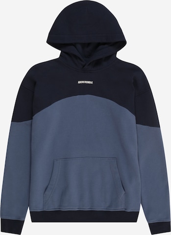 Abercrombie & Fitch Sweatshirt in Blauw: voorkant