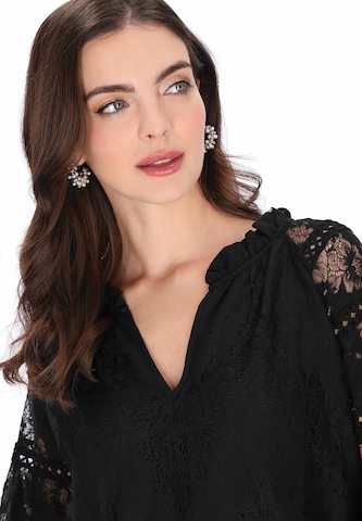 Chemisier usha BLACK LABEL en noir