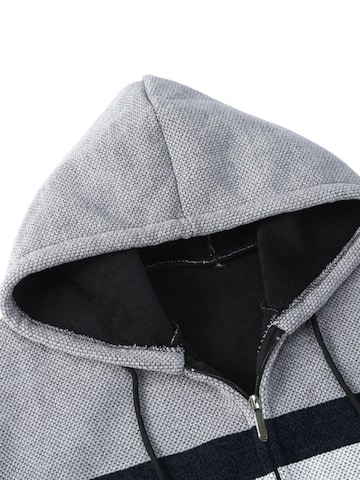 ALLTHEMEN Strickjacke 'Flausch'‌‌‌ in Grau