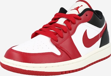 Jordan Ниски маратонки 'Air Jordan 1' в бяло: отпред