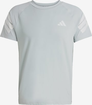 T-Shirt fonctionnel 'Icon 3-Stripes' ADIDAS PERFORMANCE en gris : devant