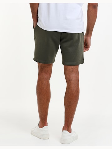 Threadbare Regular Shorts 'Bergamot' in Grün