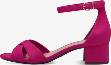 TAMARIS Sandal i rosa