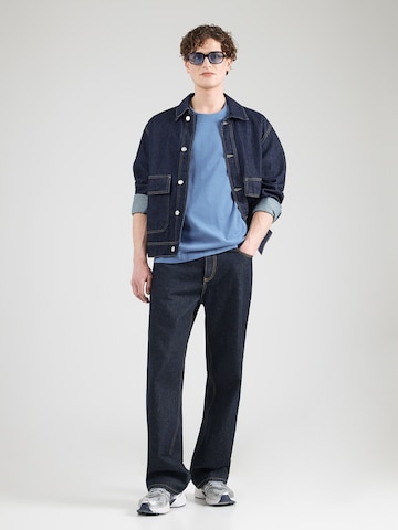 Abercrombie & Fitch Тениска в синьо