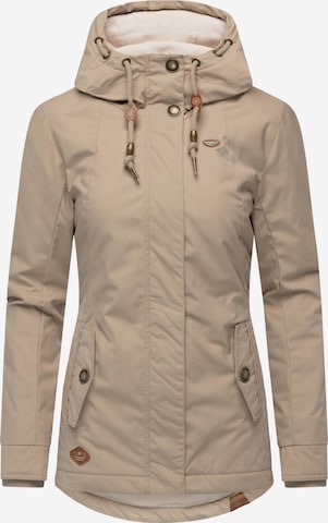 smėlio Ragwear Žieminė striukė 'Monade': priekis