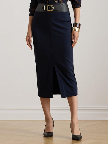 Lauren Ralph Lauren Sukňa - Modrá: predná strana