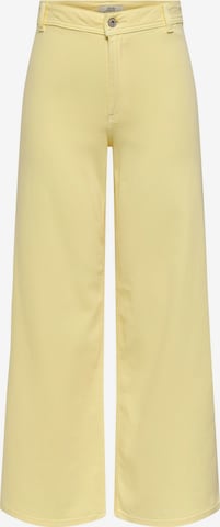 JDY Loosefit Bukser 'JDYIris' i gul: forside