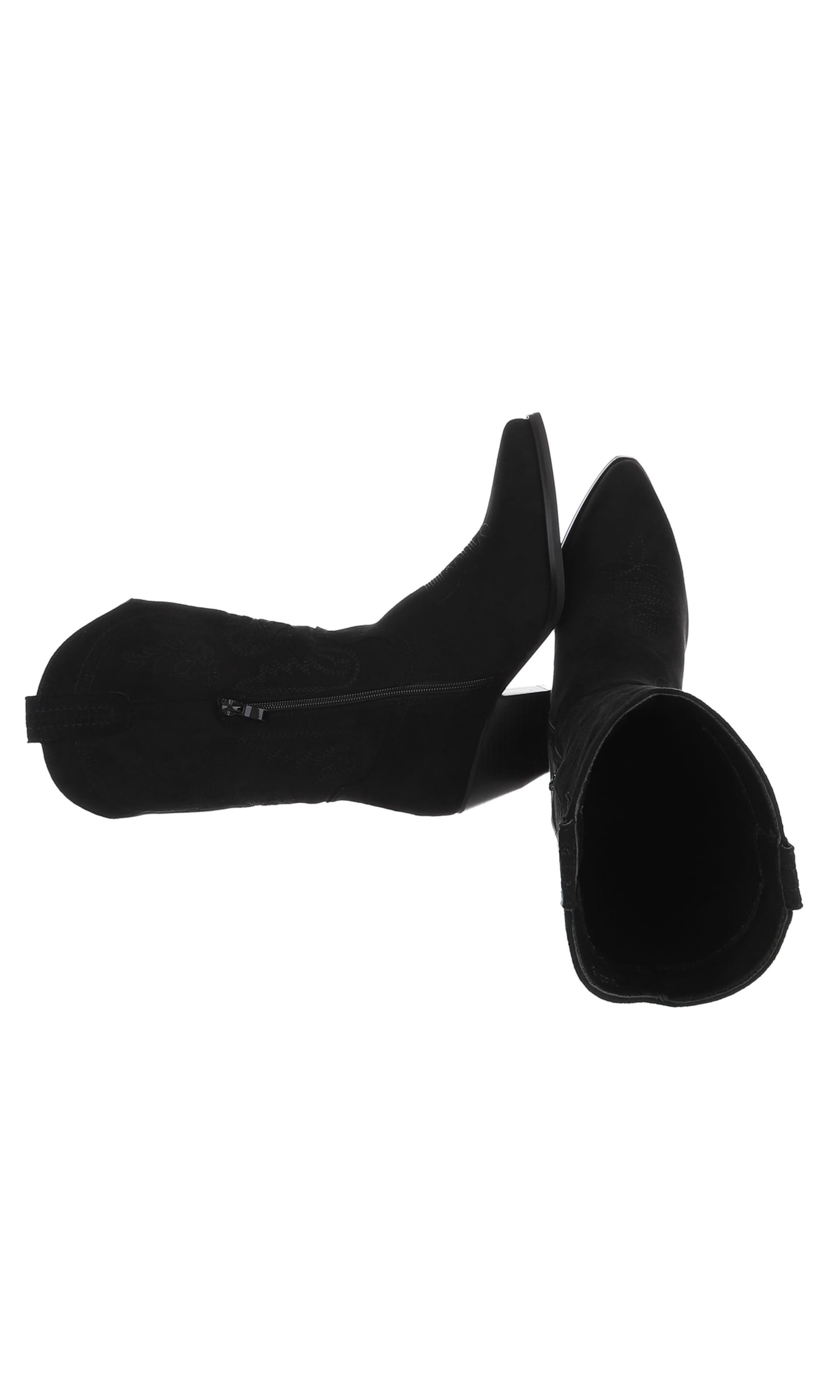 Ital-Design Stiefelette in Schwarz