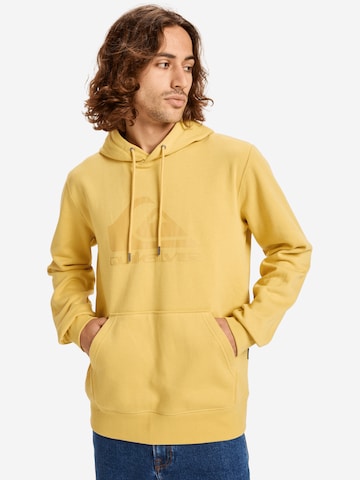 QUIKSILVER Sweatshirt in Gelb: Vorderseite