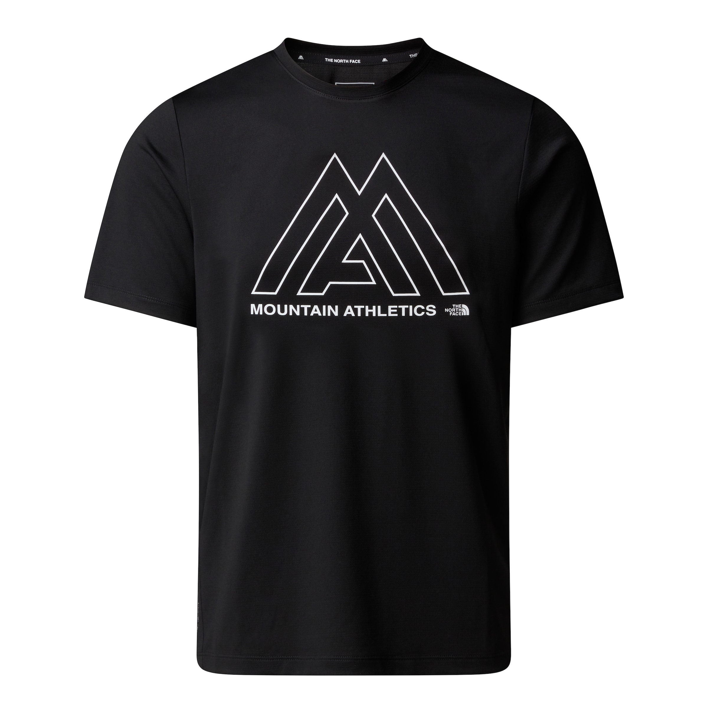 THE NORTH FACE Funktionsshirt in Schwarz: Vorderseite