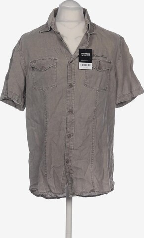Jules Button Up Shirt in L in Brown: front