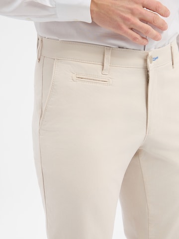 BRAX Regular Hose 'Fabio' in Beige
