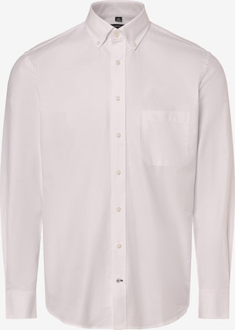 Andrew James Overhemd in Wit: voorkant