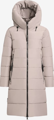 khujo Mantel 'JiliaS6' in Beige: Vorderseite