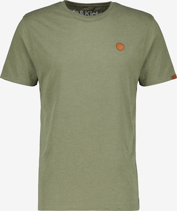 T-Shirt 'MaddoxAK' Alife and Kickin en vert : devant