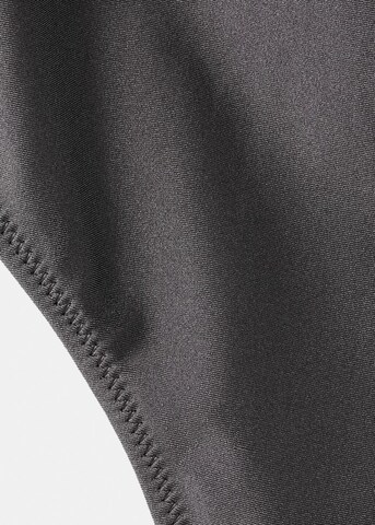 MANGO Badeanzug 'Rox' in Grau