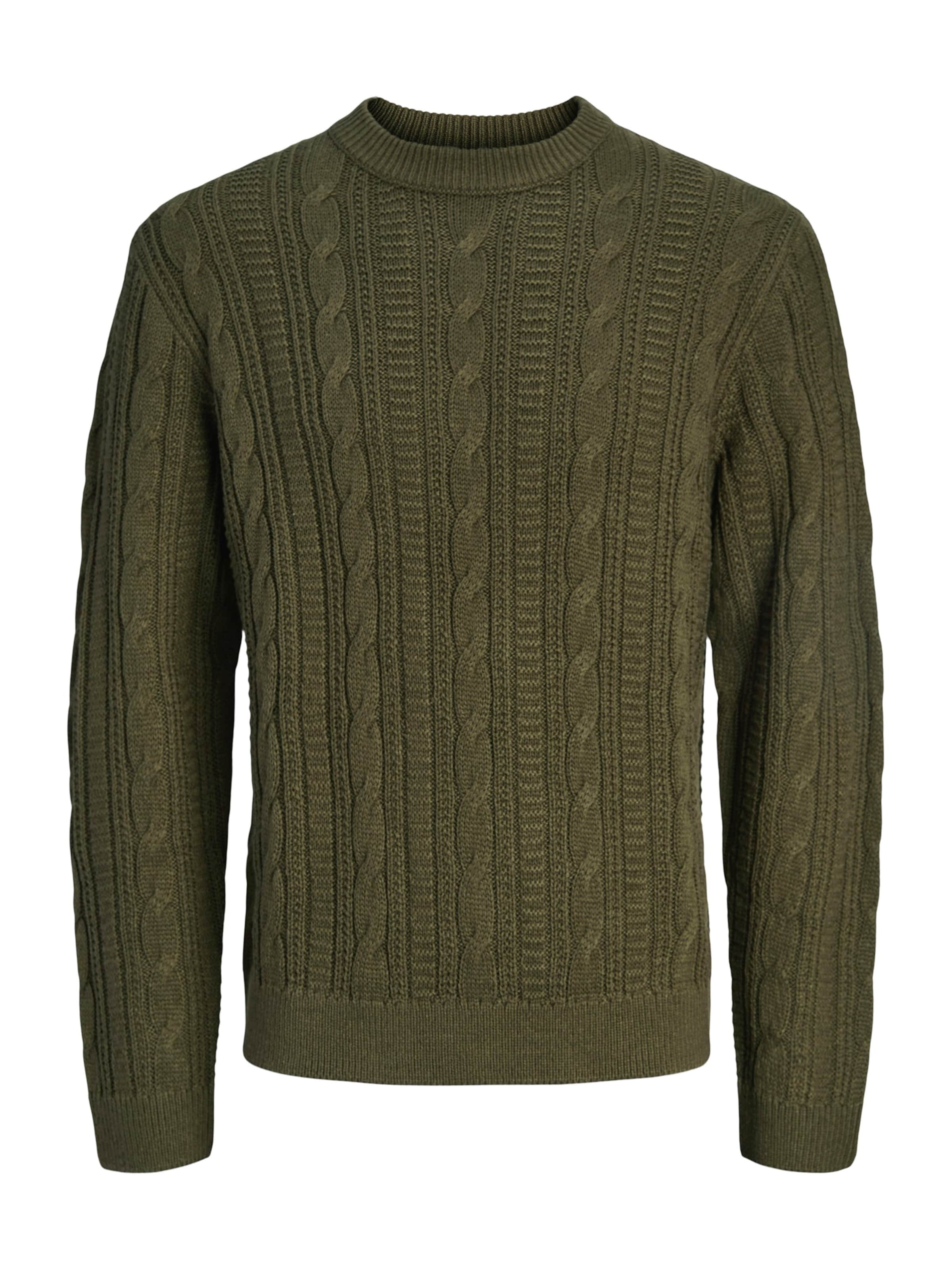 JJ Rebel Pullover 'JREBLUKE' i grøn: forside