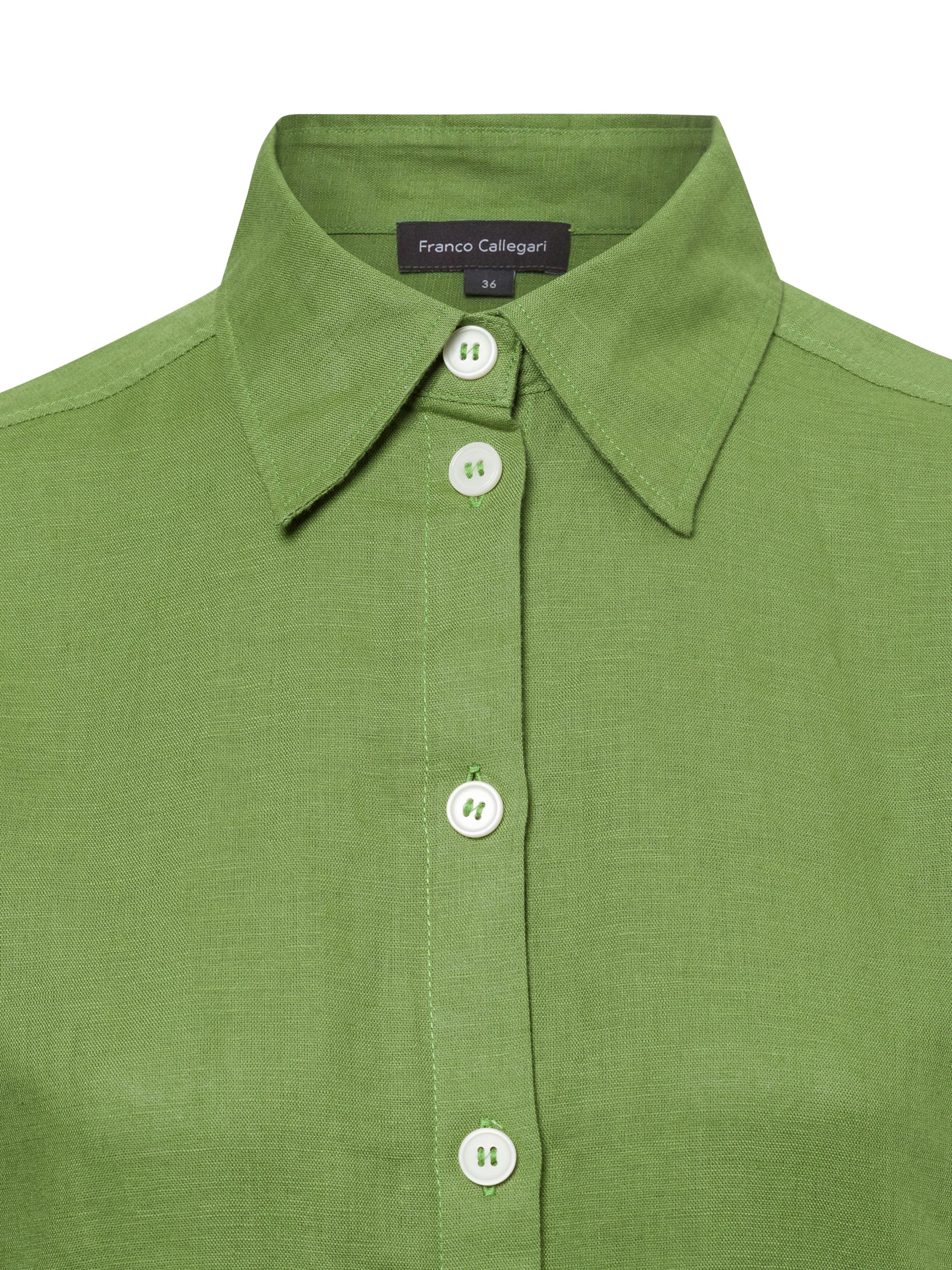 Franco Callegari Blouse 'Gudrun' in Green