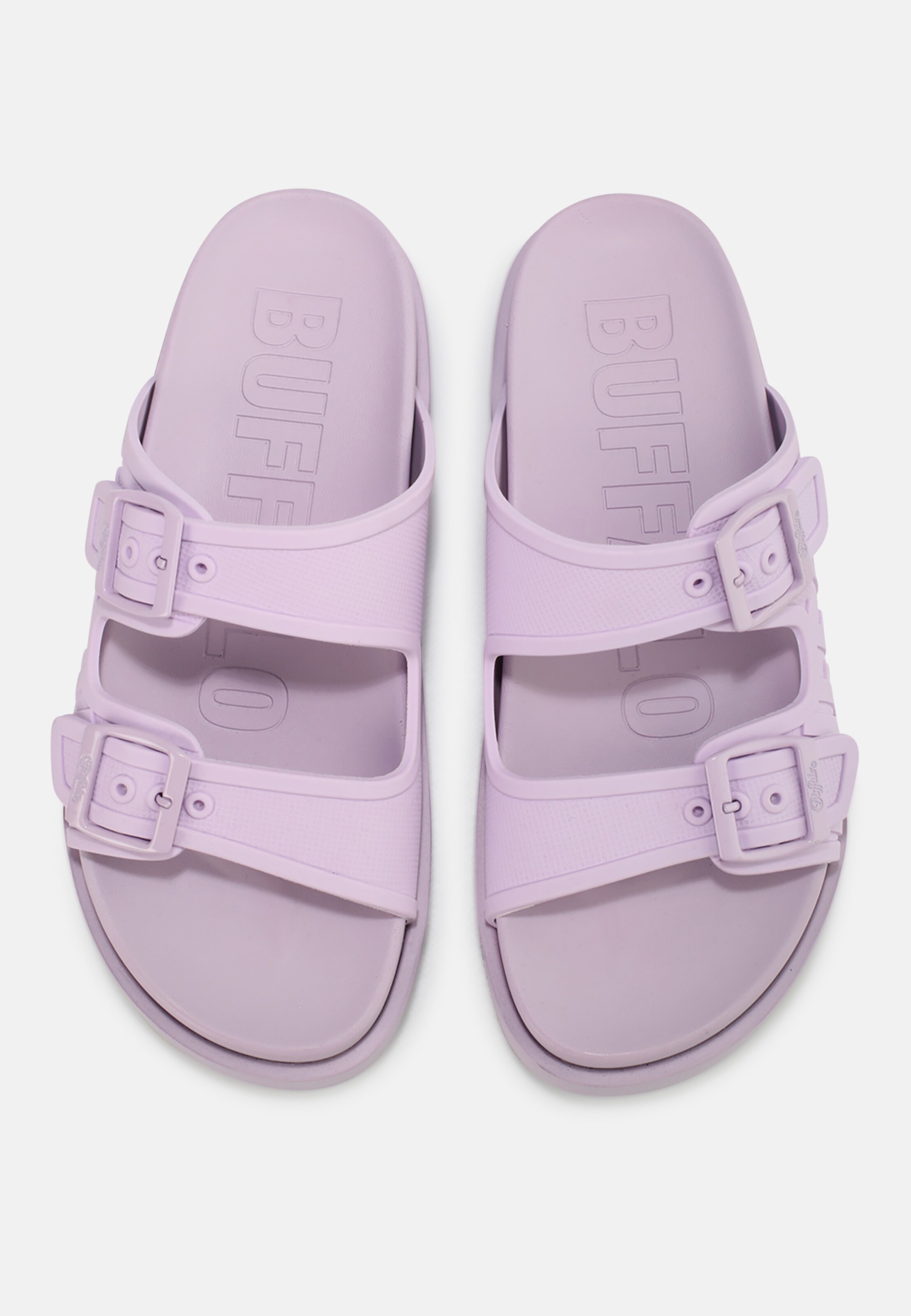 Frauen Sandalen BUFFALO Pantolette 'EVE' in Lila - VZ92325 Frauen Sandalen BUFFALO Pantolette 'EVE' in Lila - VZ92325
