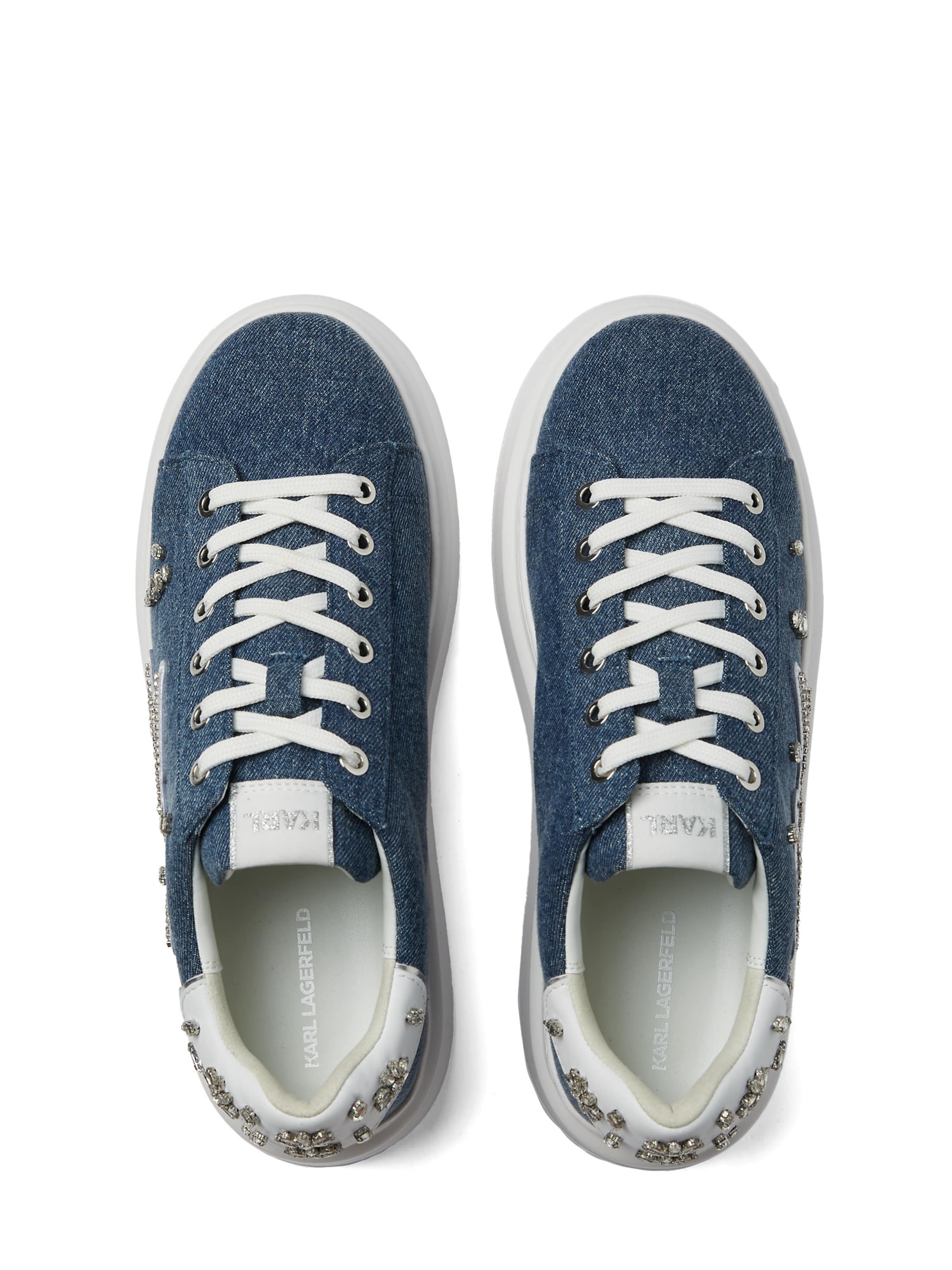 Karl Lagerfeld Rövid szárú sportcipők 'Anakapri' - kék