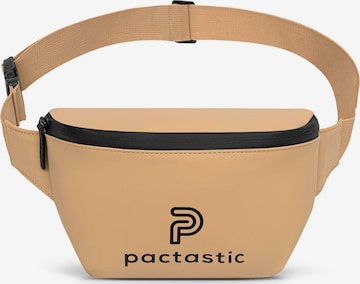 Pactastic Gürteltasche 'Urban Collection' in Beige: predná strana