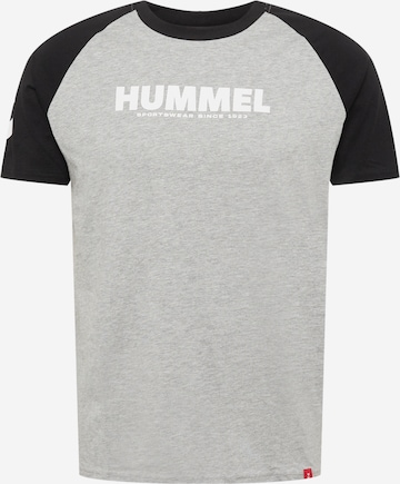 Hummel Functioneel shirt 'Legacy' in Grijs: voorkant