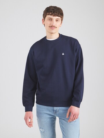 UNITED COLORS OF BENETTON Свитшот в Синий: спереди