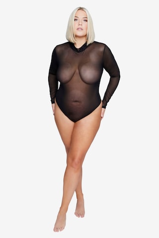 Ulla Popken Body in Zwart