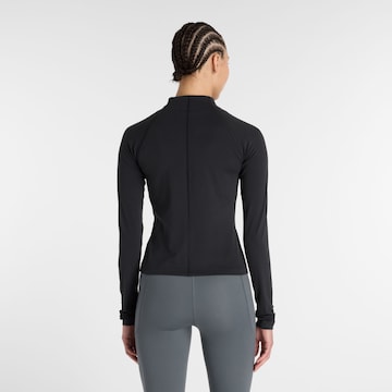 Giacca per l'allenamento 'NB Harmony Fitted Full Zip' di new balance in nero